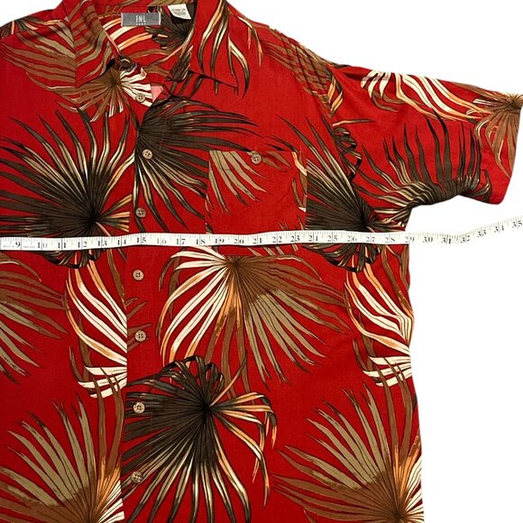 T.N.L. MODE Men's Shirt Size 2XL Hawaiian Tropical Vacation Button Down - Picture 7 of 10